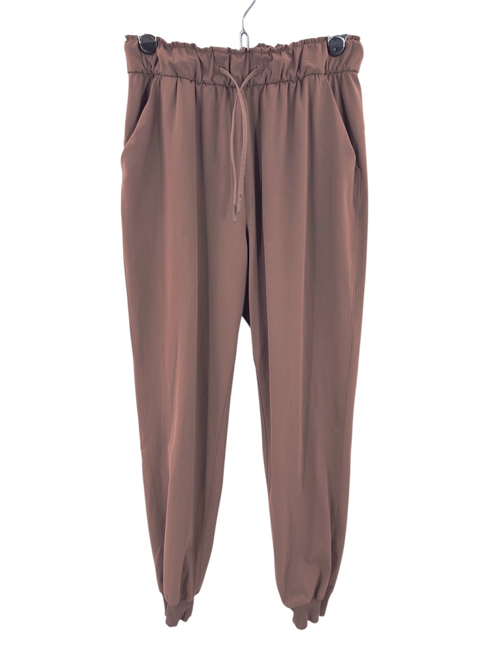 Lululemon Stretch High Rise Jogger Pants Size 6 Dark Oxide Performance Casual - Picture 2 of 11